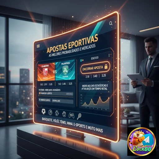 Jogador visualizando apostas no site luck88 com dados dinâmicos.