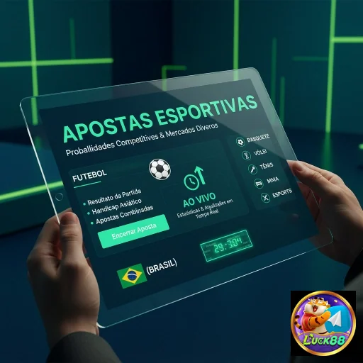Usuário acessando a seção VIP do luck88 em tablet.