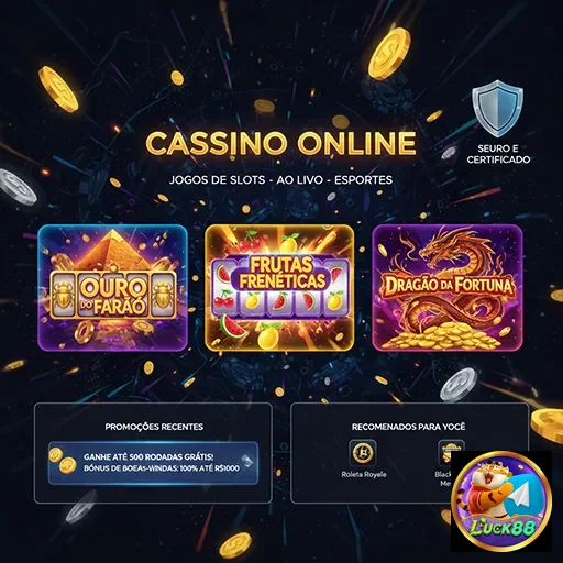 Jogos de slots e promoções VIP no luck88