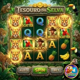 Imagem do slot Tesouro da Selva no site luck88.